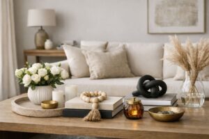 5 trucos infalibles para decorar la mesa de centro